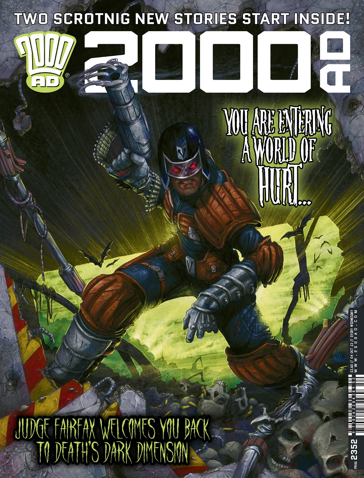 2000 AD Issue #2352 - Page 1
