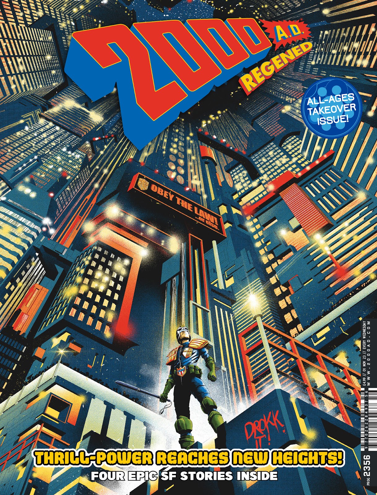 2000 AD Issue #2356 - Page 1