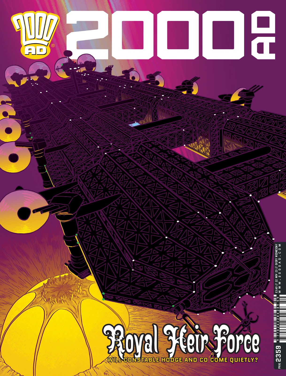 2000 AD Issue #2359 - Page 1