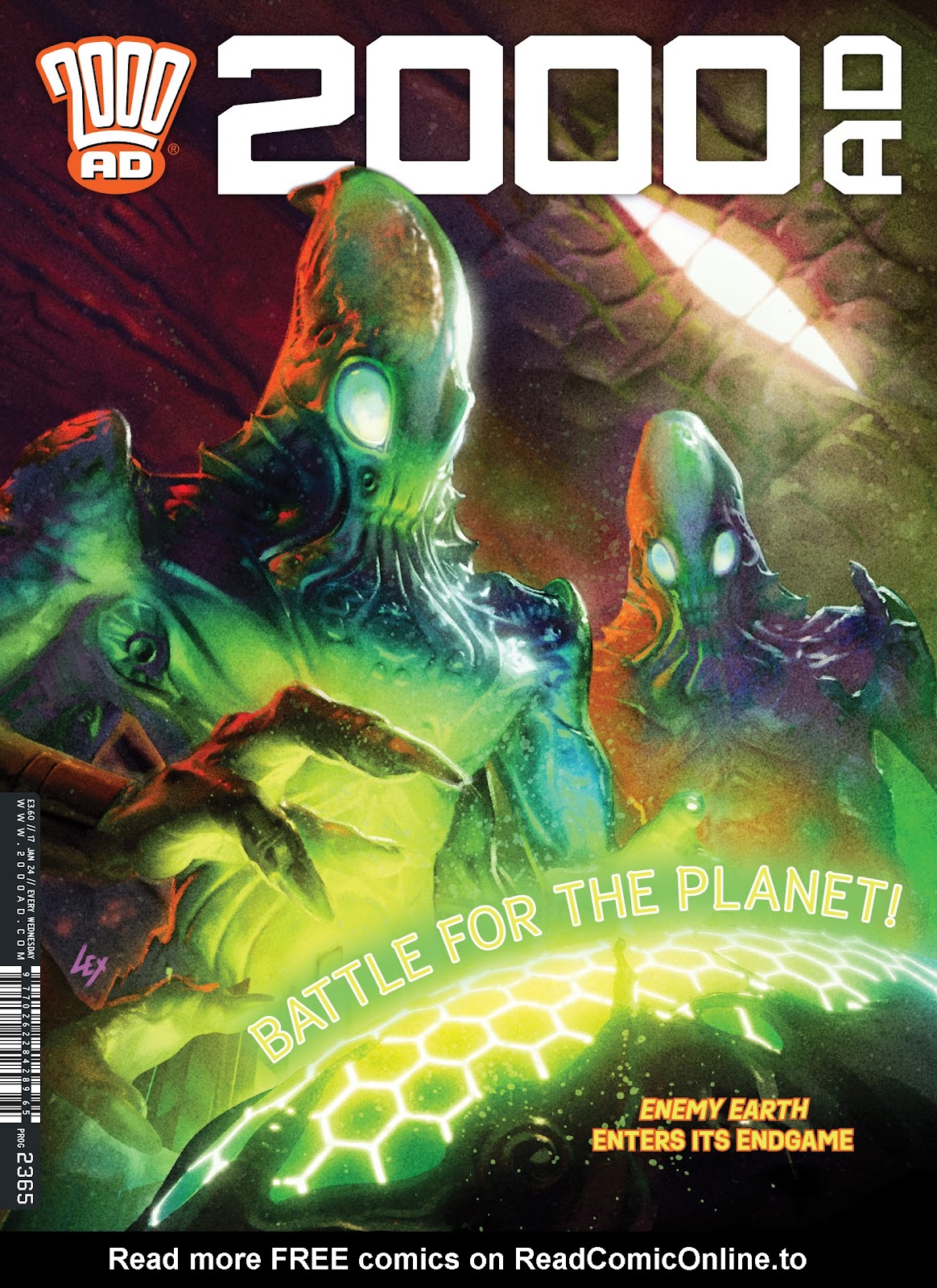 2000 AD Issue #2365 - Page 1