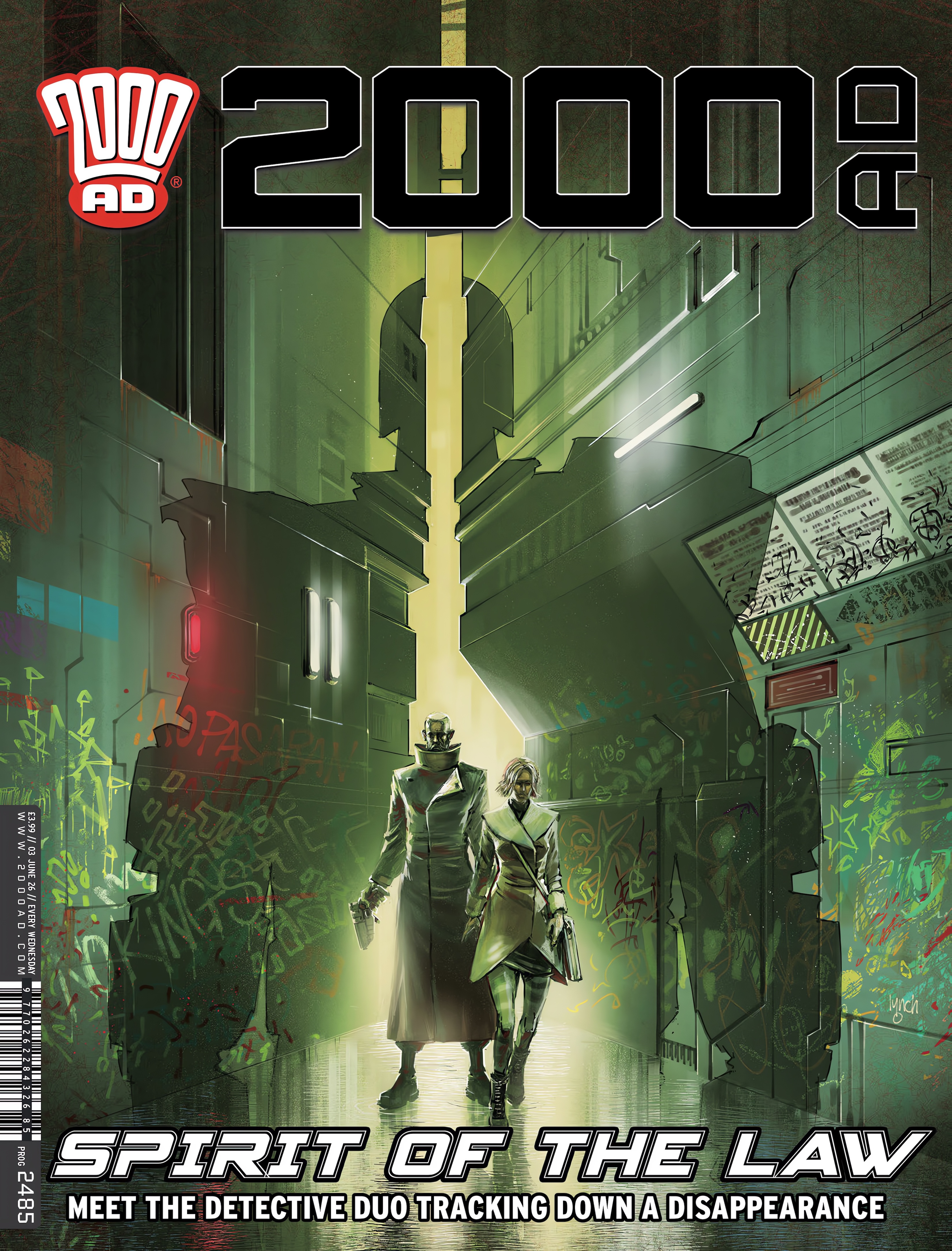 2000 AD Issue #2485 - Page 1