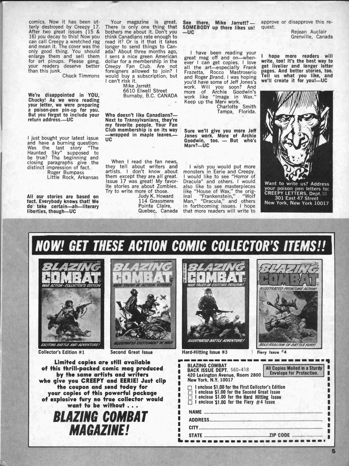 Creepy (1964) Issue #18 - Page 5