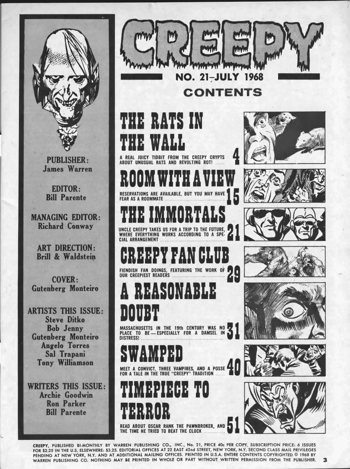 Creepy (1964) Issue #21 - Page 3