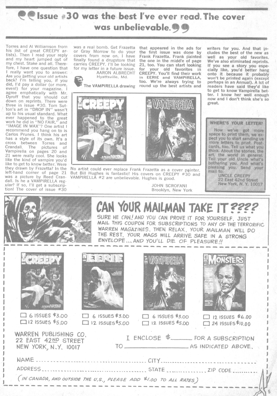 Creepy (1964) Issue #32 - Page 5
