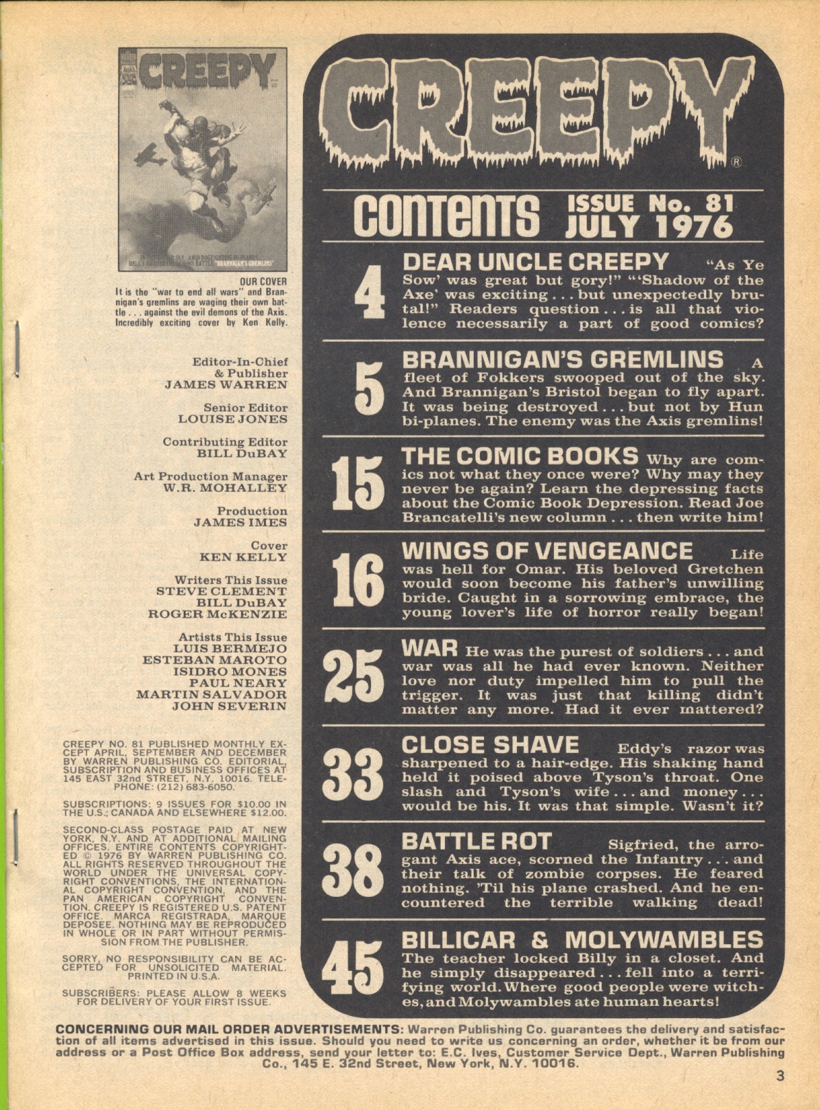 Creepy (1964) Issue #81 - Page 3