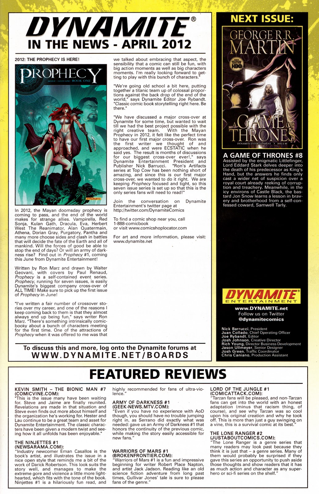 A Game Of Thrones Issue #7 - Page 32