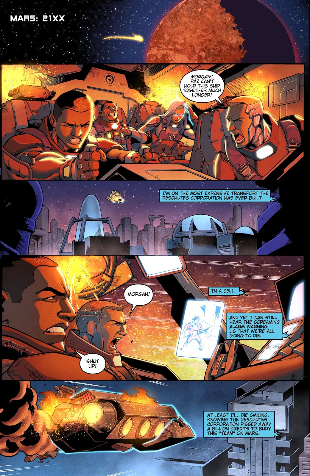 A Haunting On Mars Issue #1 - Page 3