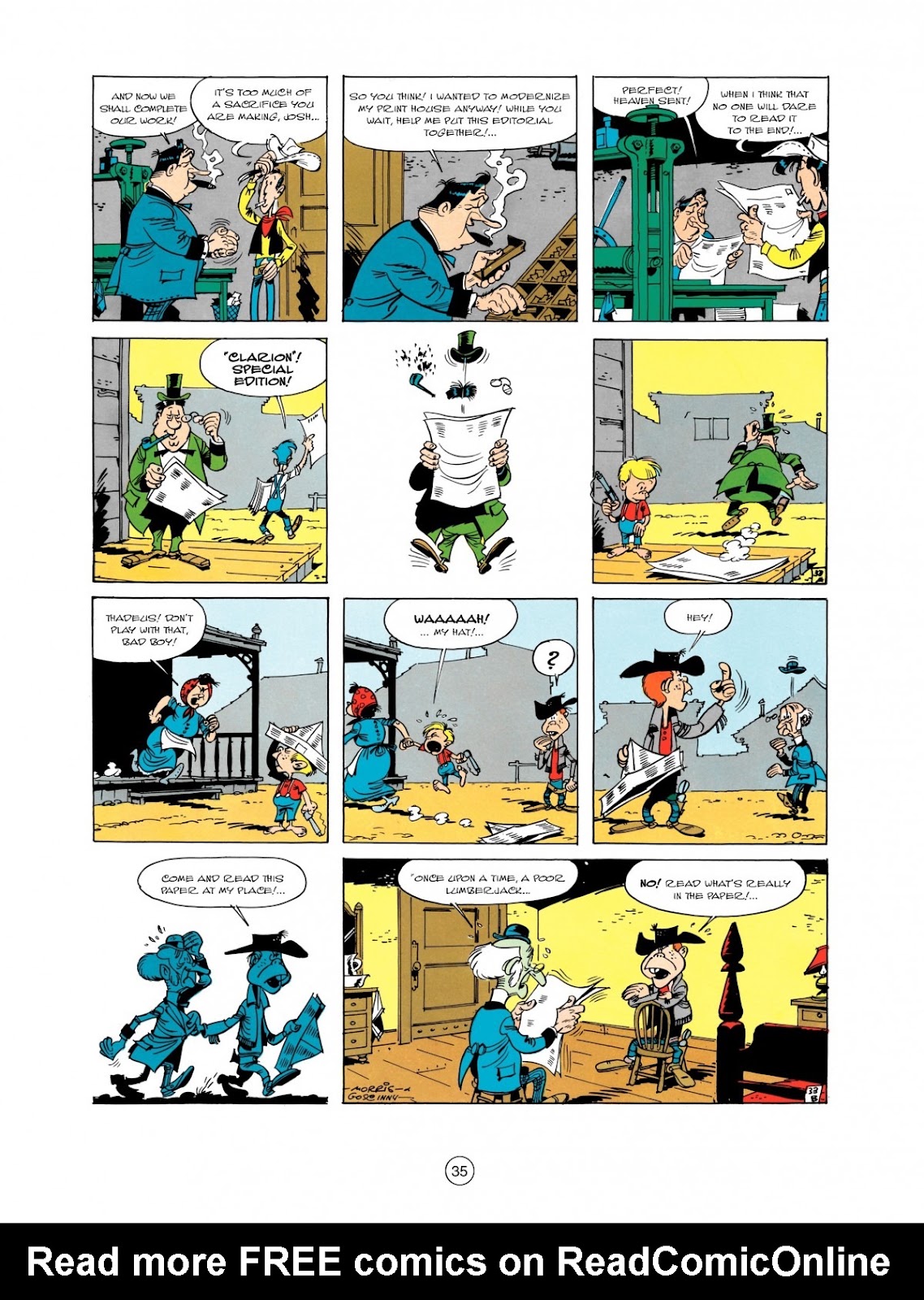 A Lucky Luke Adventure Issue #1 - Page 37