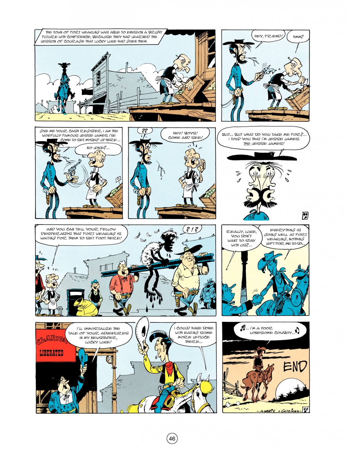 A Lucky Luke Adventure Issue #1 - Page 48