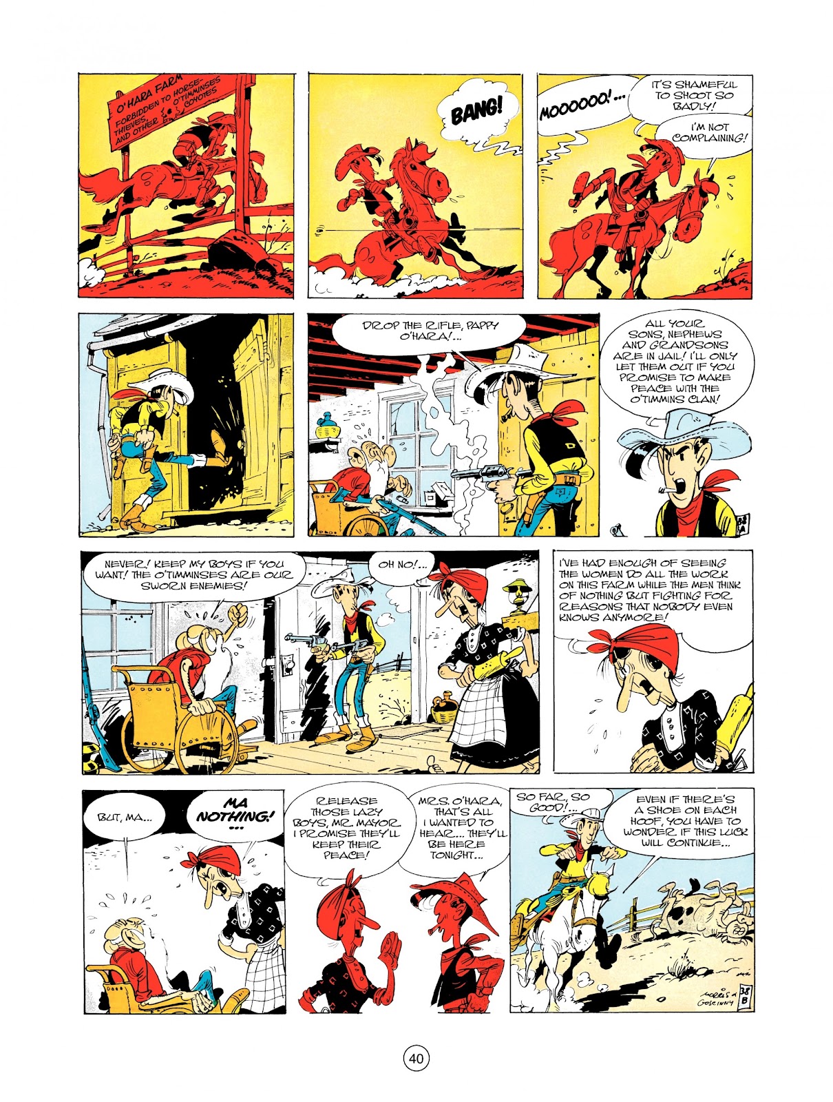 A Lucky Luke Adventure Issue #12 - Page 40