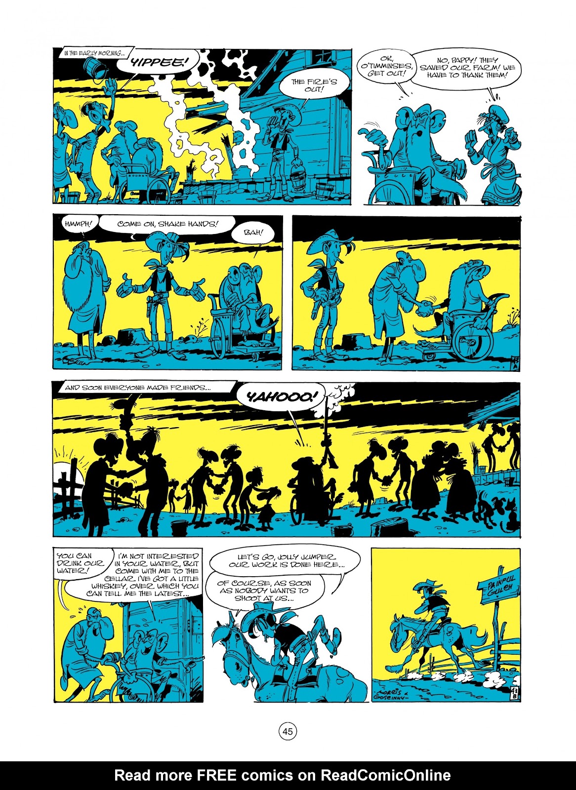 A Lucky Luke Adventure Issue #12 - Page 45