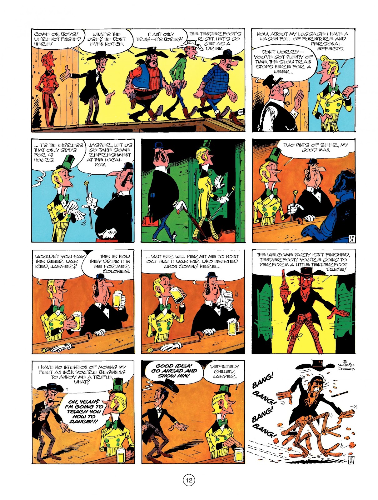 A Lucky Luke Adventure Issue #13 - Page 12