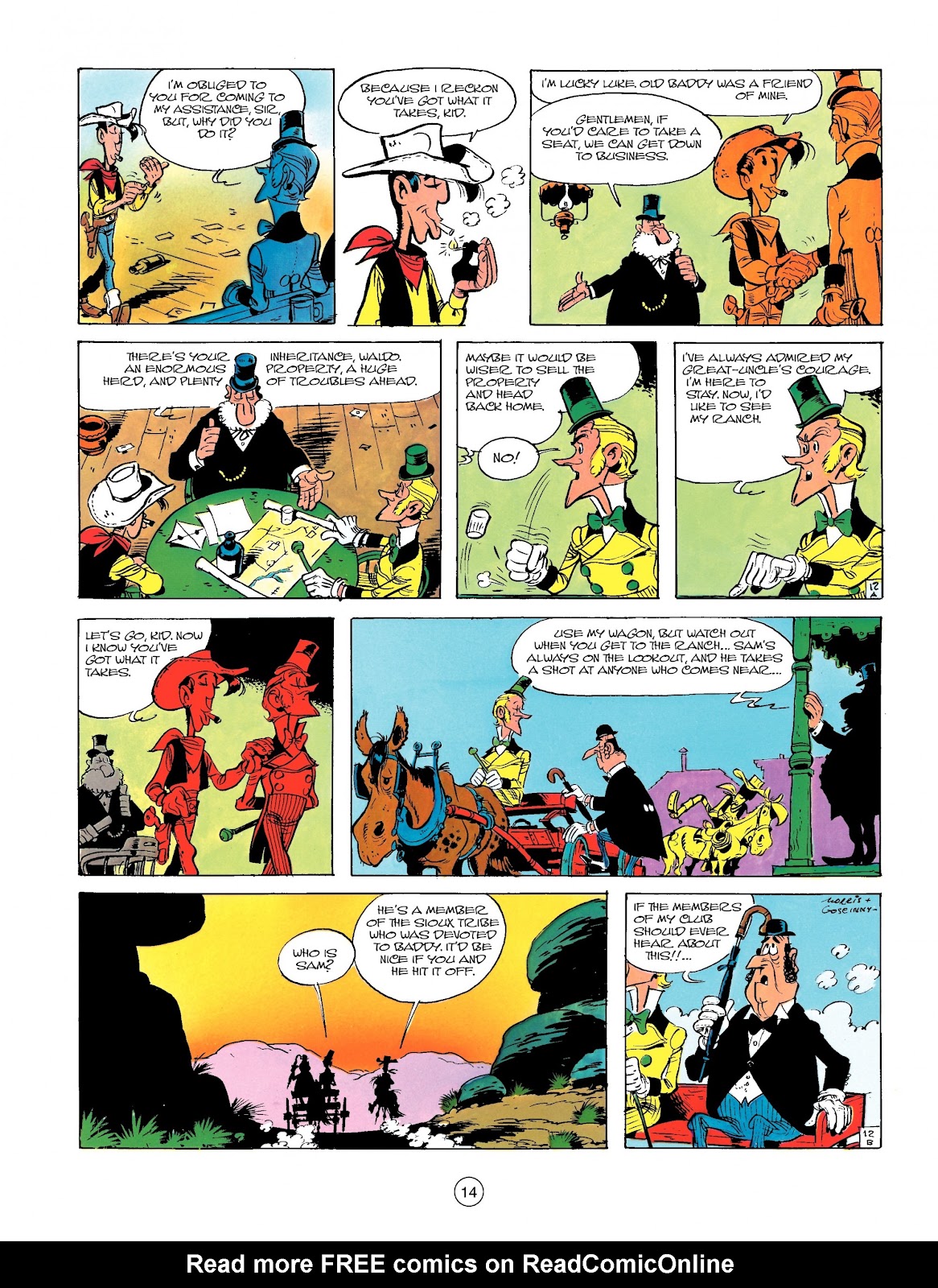 A Lucky Luke Adventure Issue #13 - Page 14