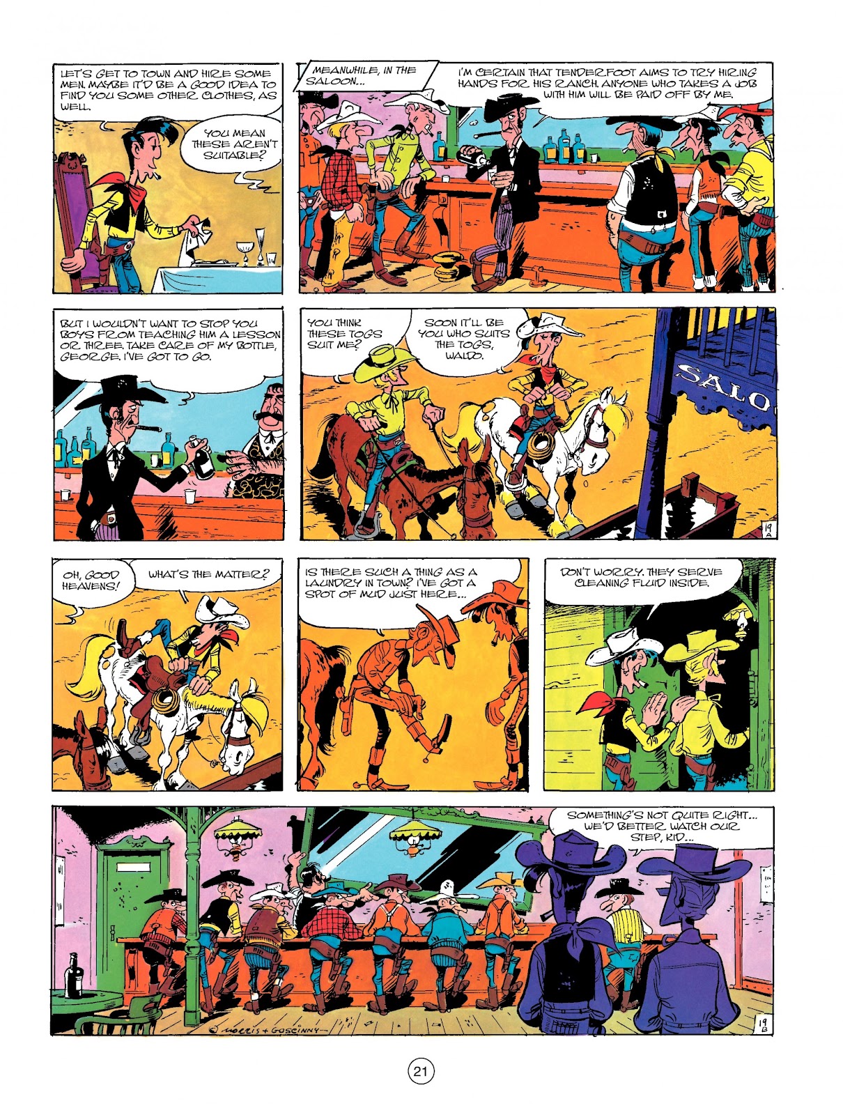 A Lucky Luke Adventure Issue #13 - Page 21