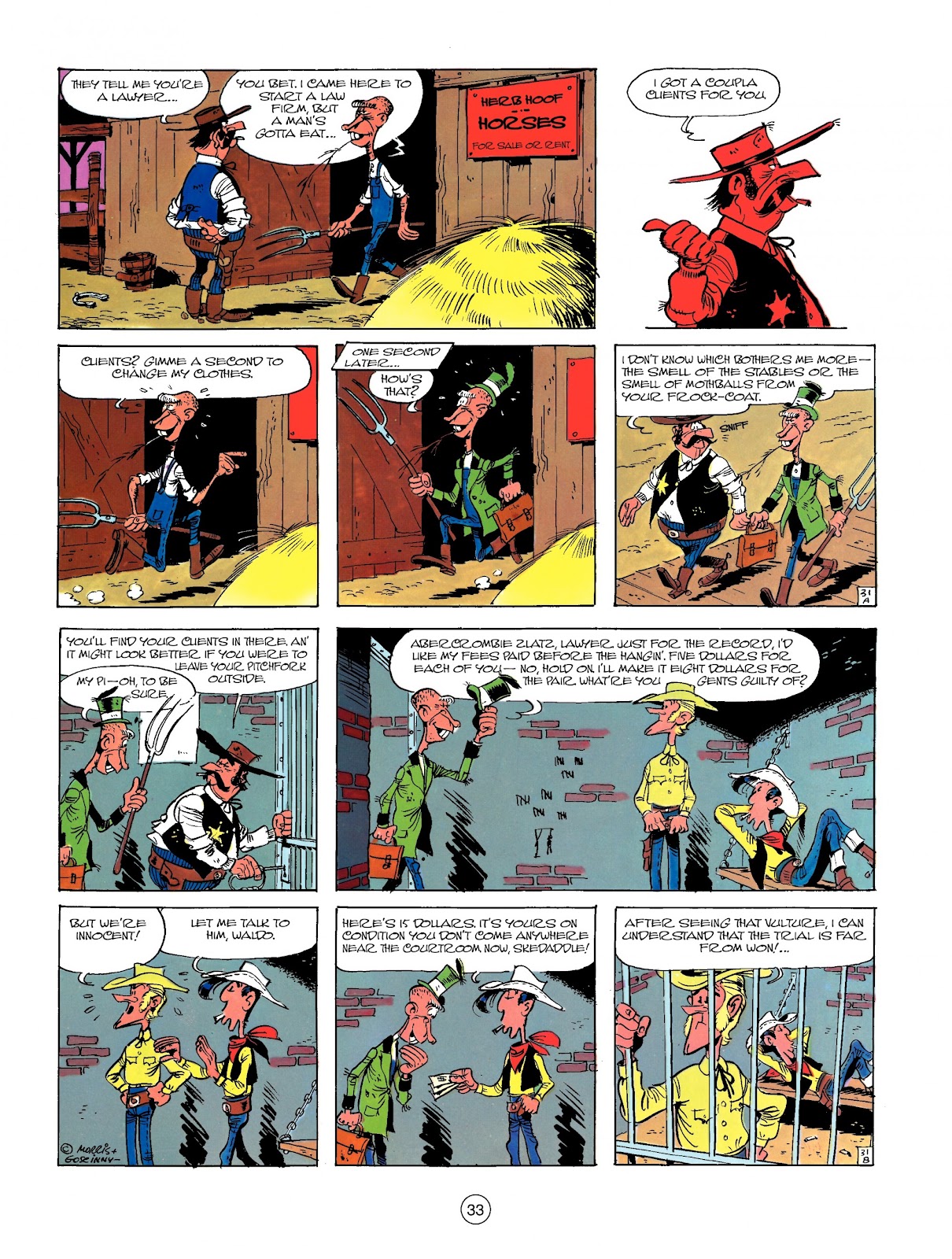 A Lucky Luke Adventure Issue #13 - Page 33