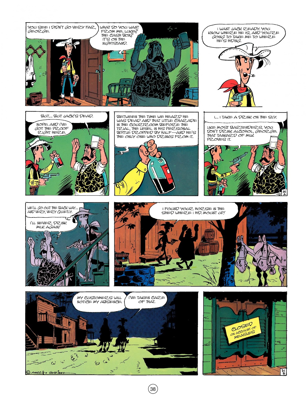 A Lucky Luke Adventure Issue #13 - Page 38