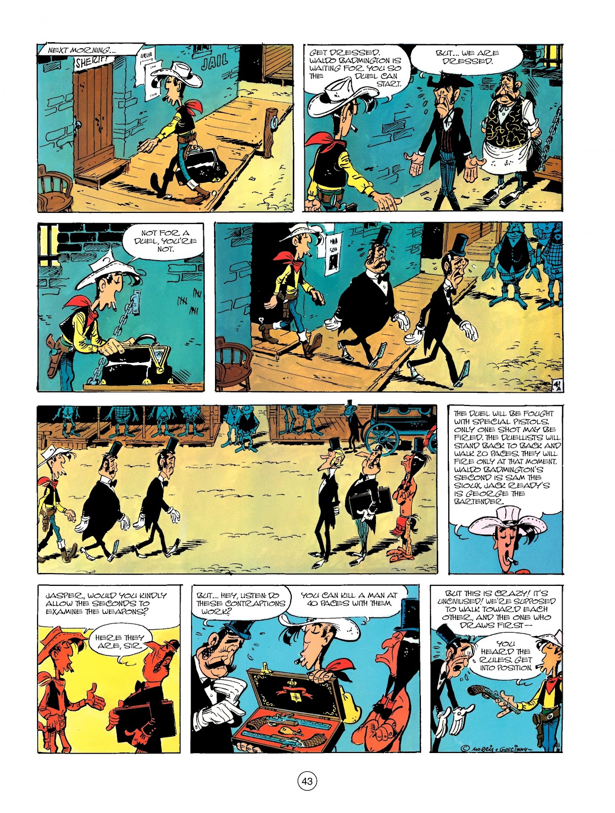 A Lucky Luke Adventure Issue #13 - Page 43