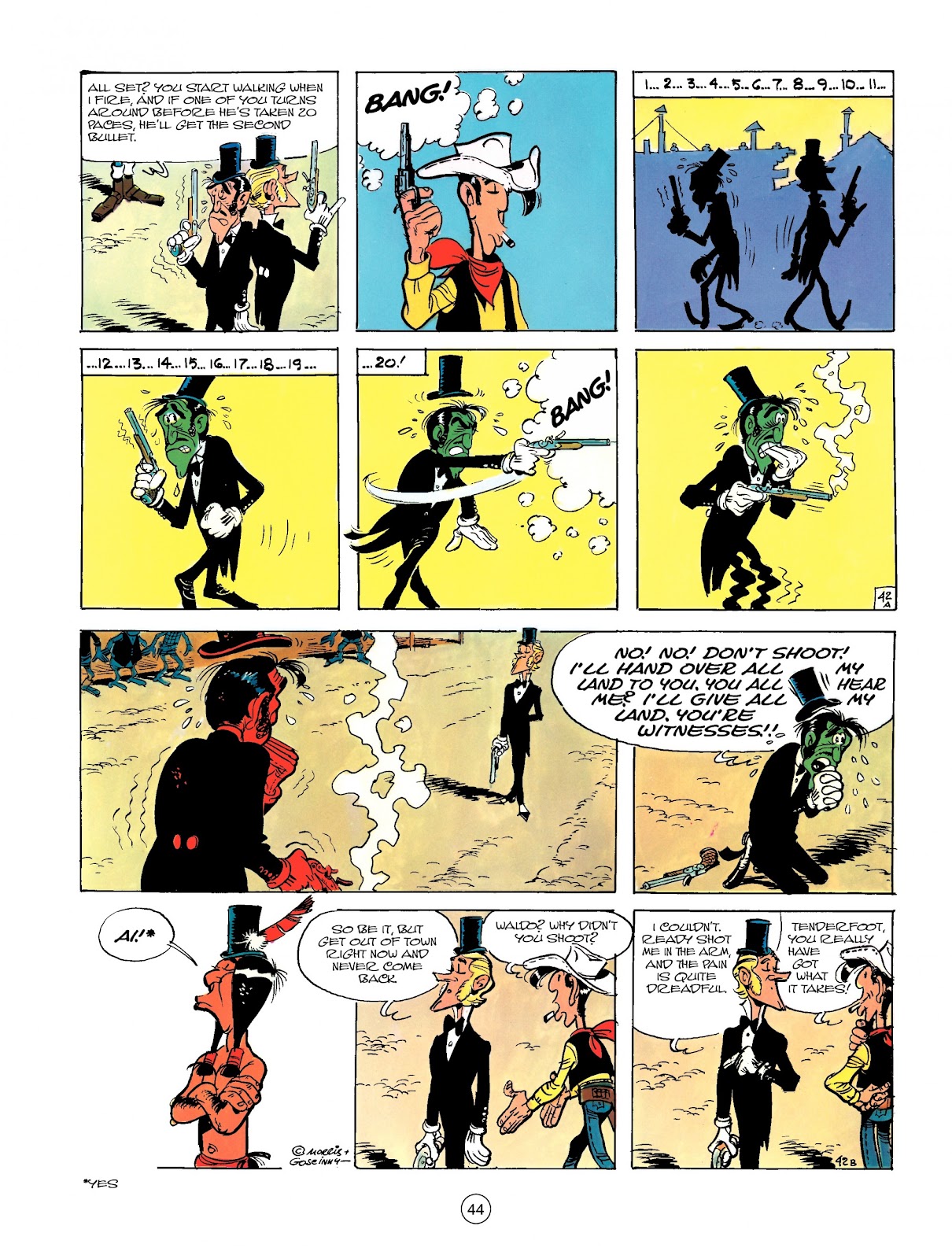 A Lucky Luke Adventure Issue #13 - Page 44