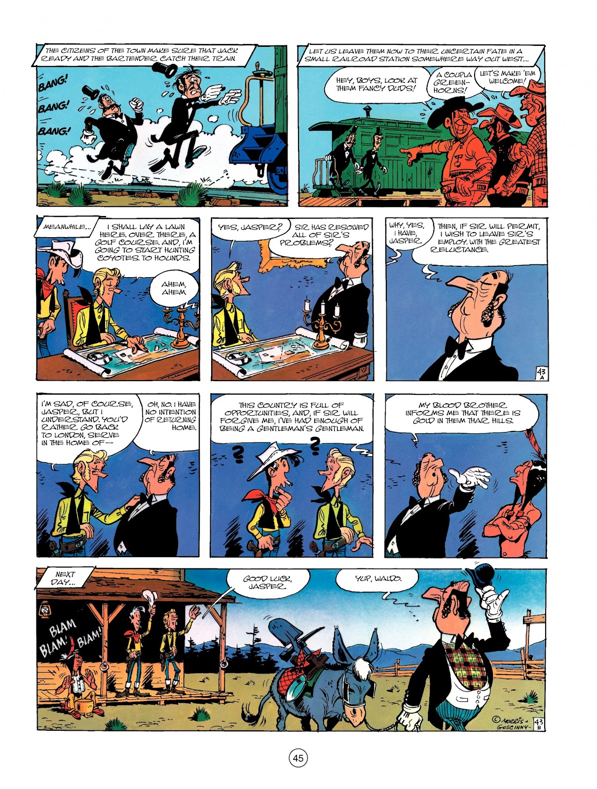A Lucky Luke Adventure Issue #13 - Page 45