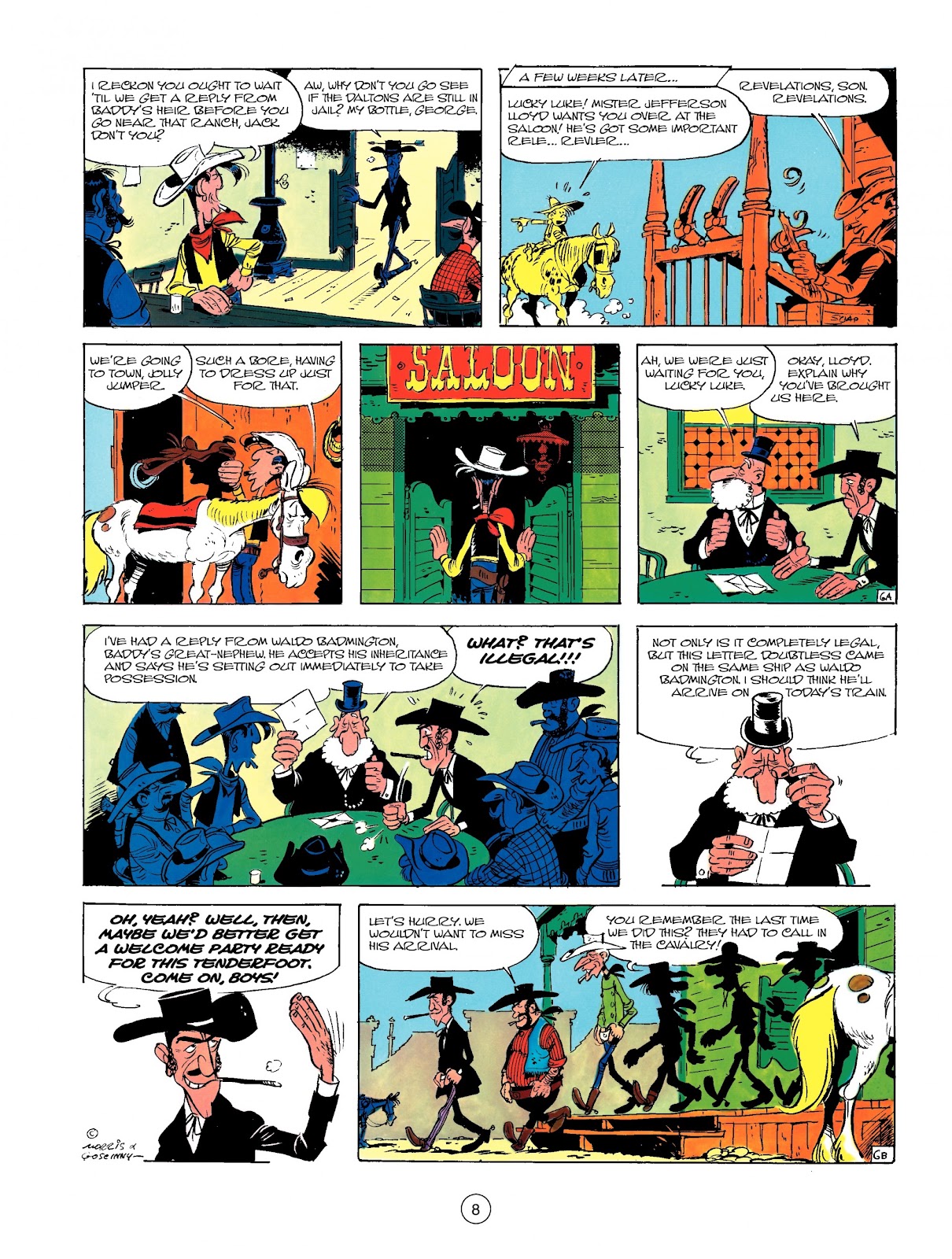A Lucky Luke Adventure Issue #13 - Page 8