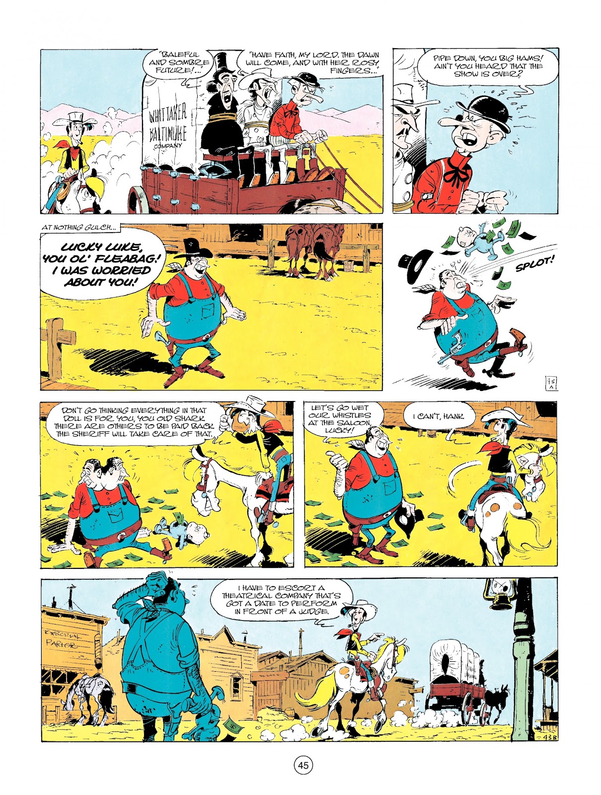 A Lucky Luke Adventure Issue #14 - Page 45