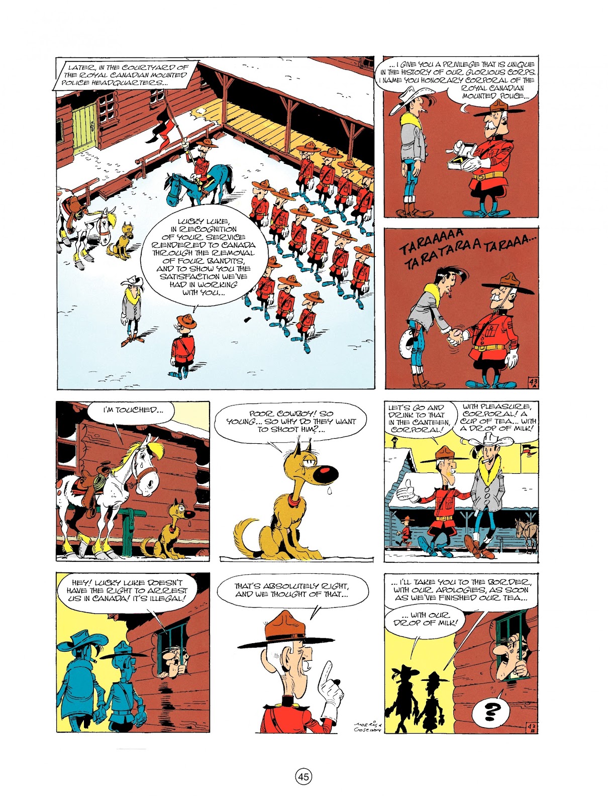 A Lucky Luke Adventure Issue #15 - Page 45