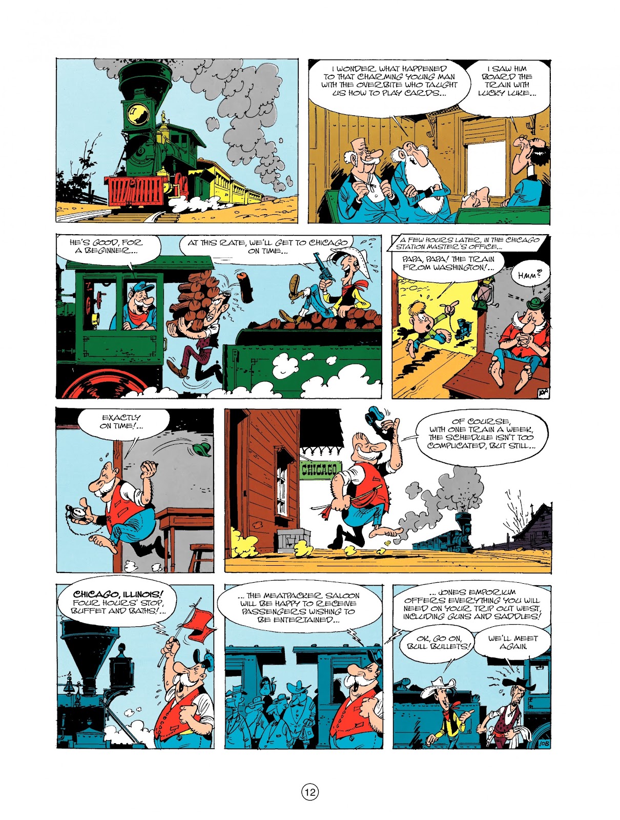 A Lucky Luke Adventure Issue #16 - Page 12