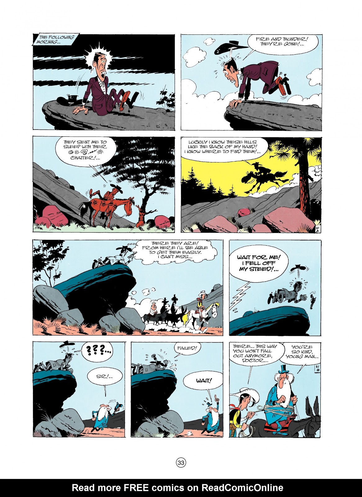 A Lucky Luke Adventure Issue #16 - Page 33