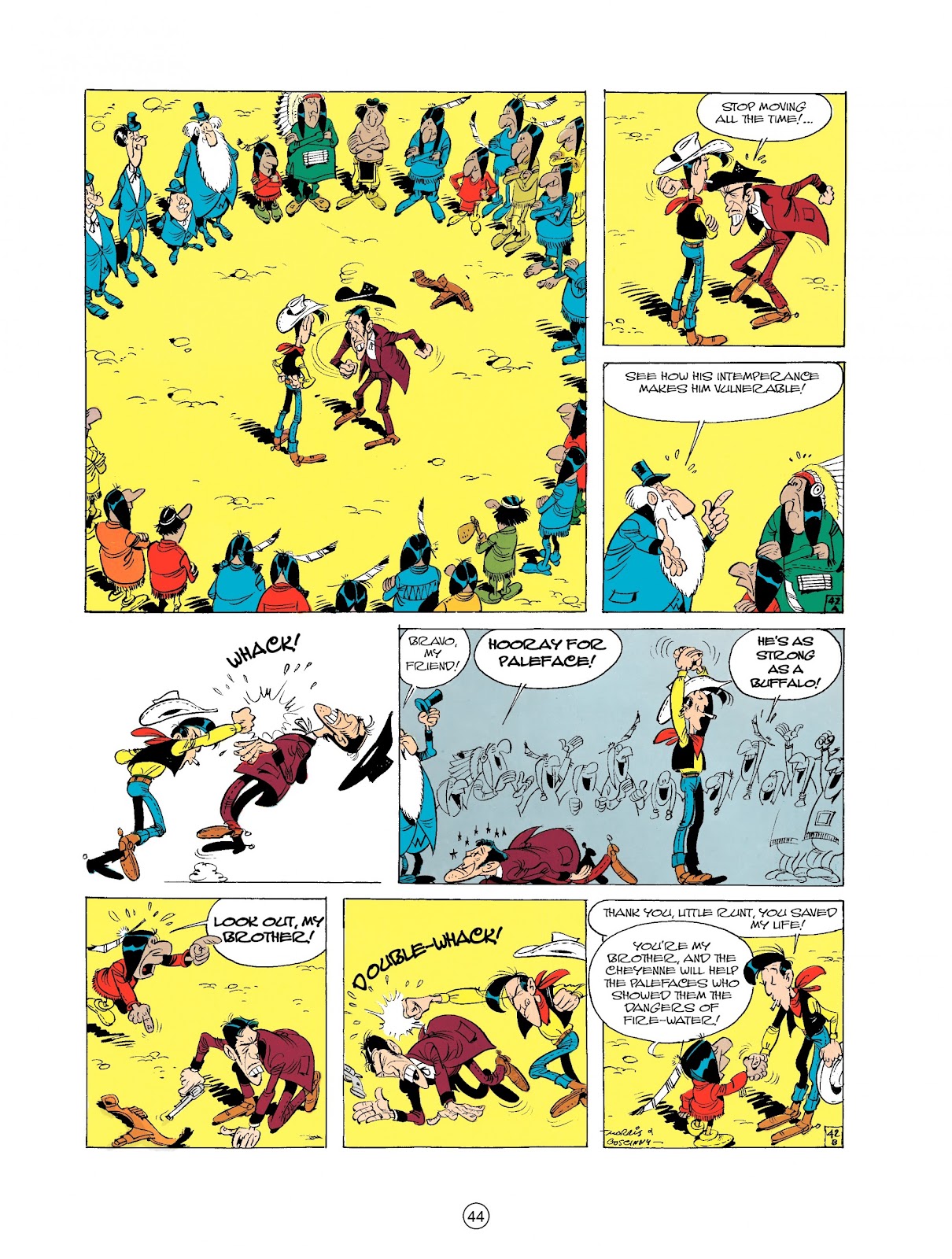 A Lucky Luke Adventure Issue #16 - Page 44