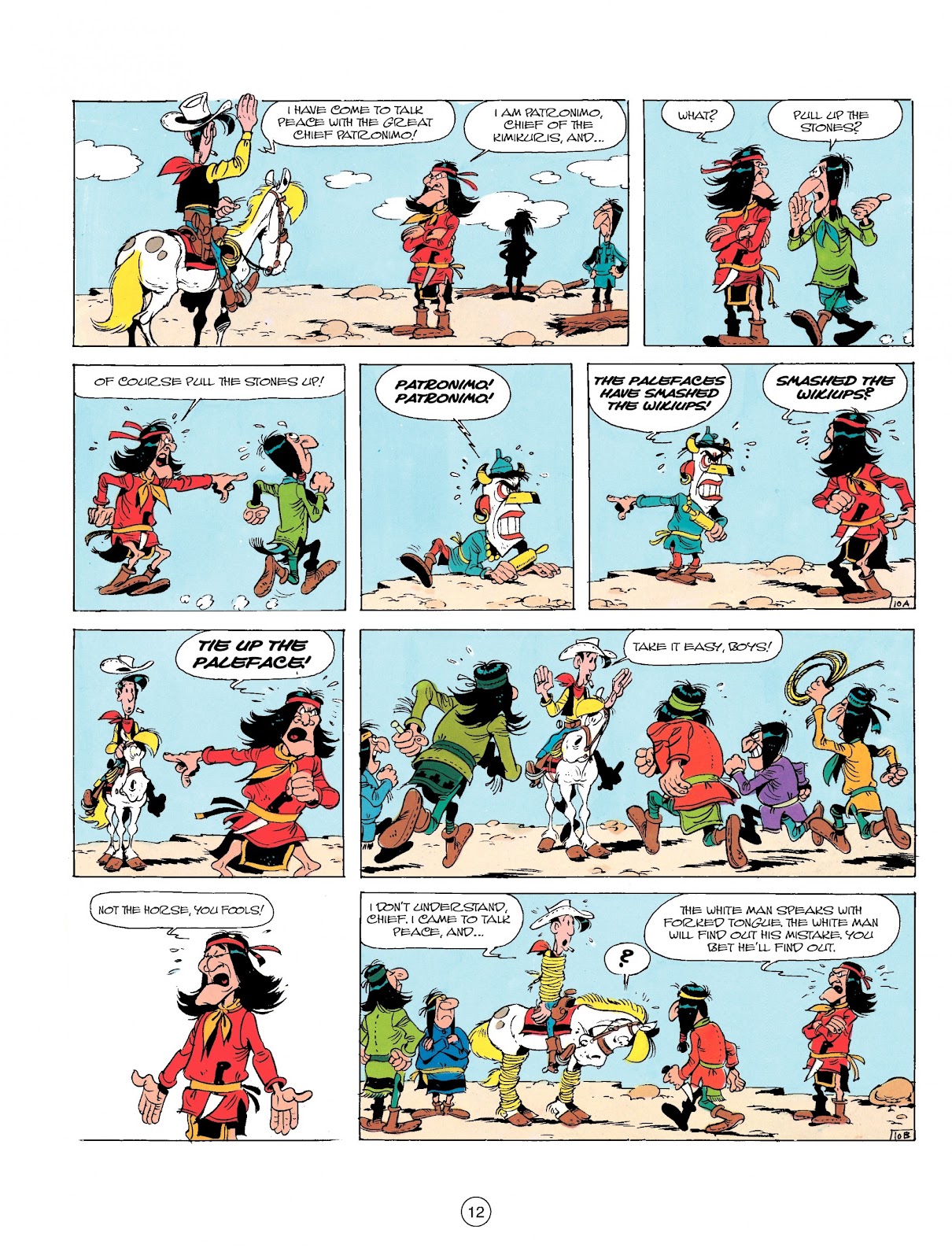 A Lucky Luke Adventure Issue #17 - Page 12