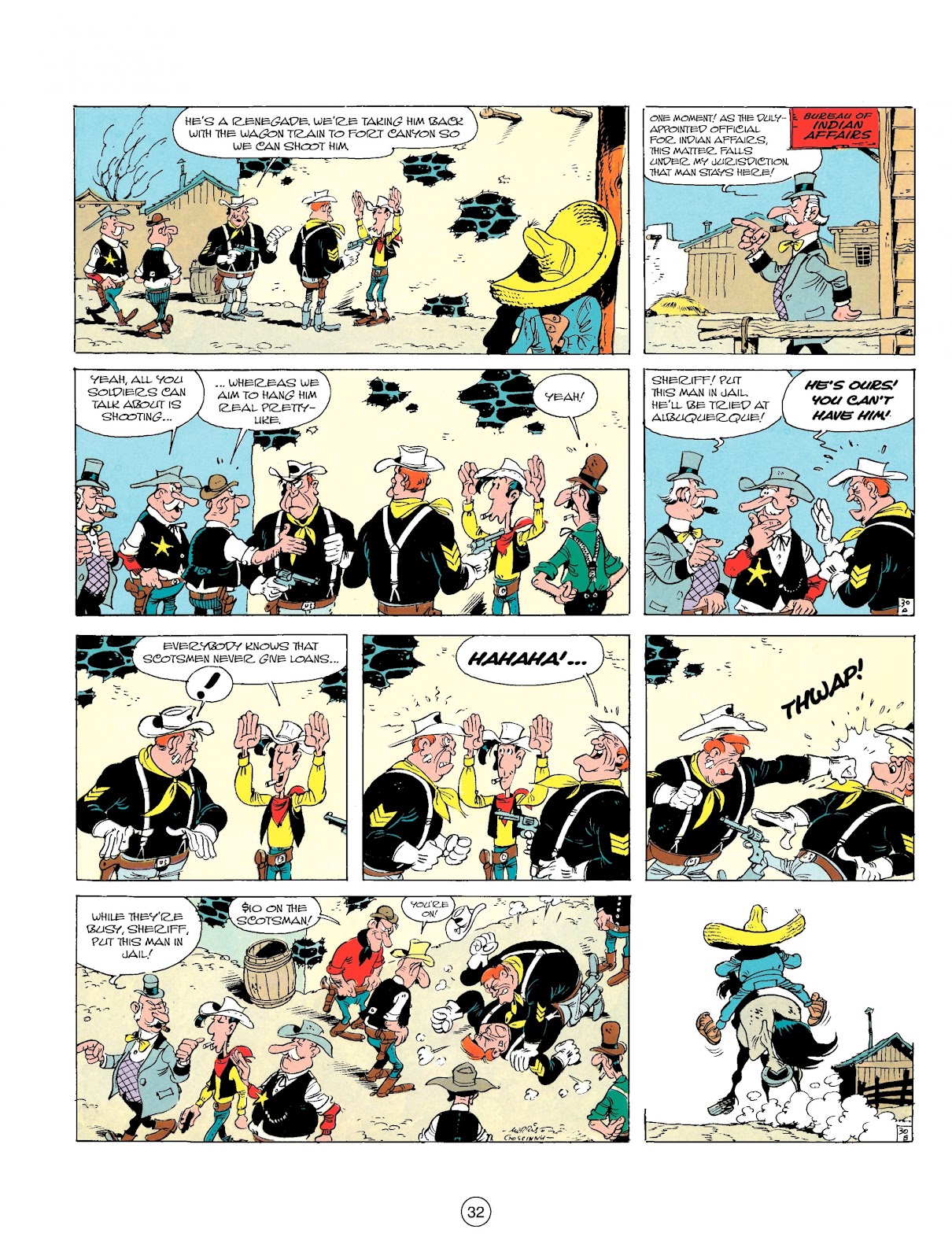 A Lucky Luke Adventure Issue #17 - Page 32