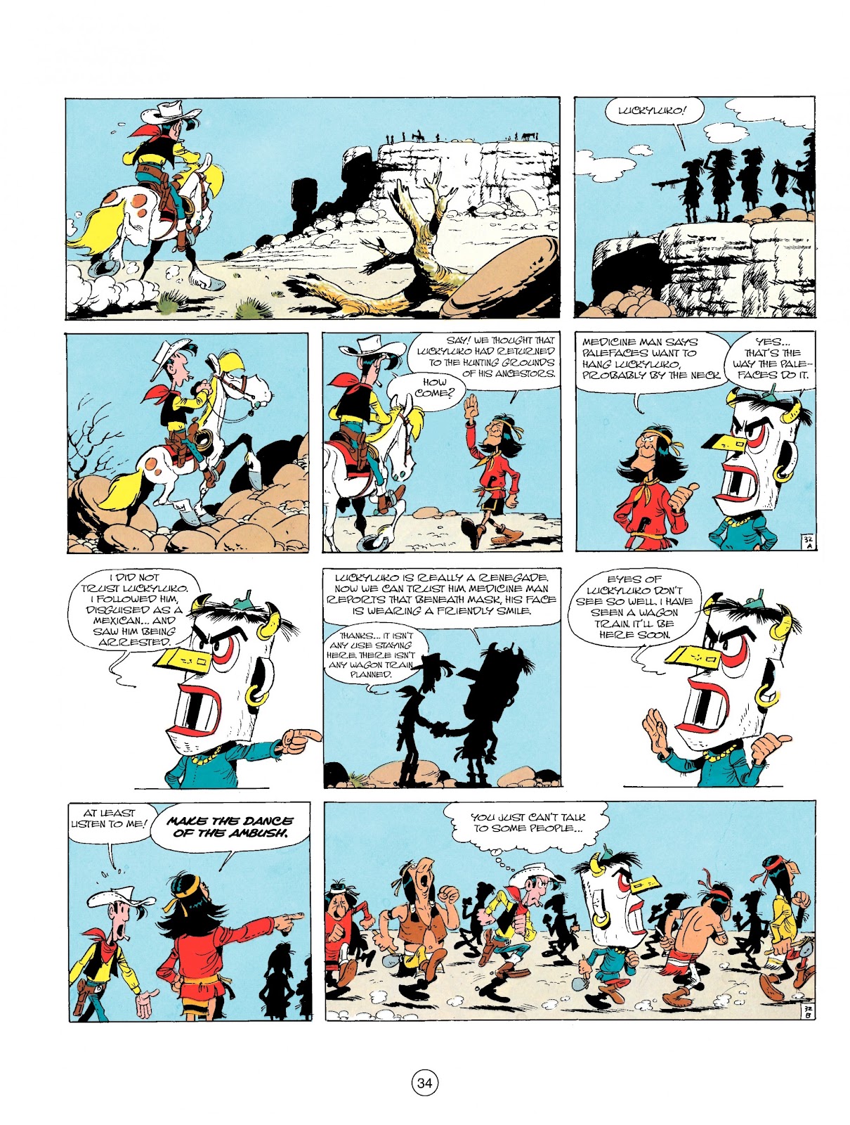 A Lucky Luke Adventure Issue #17 - Page 34