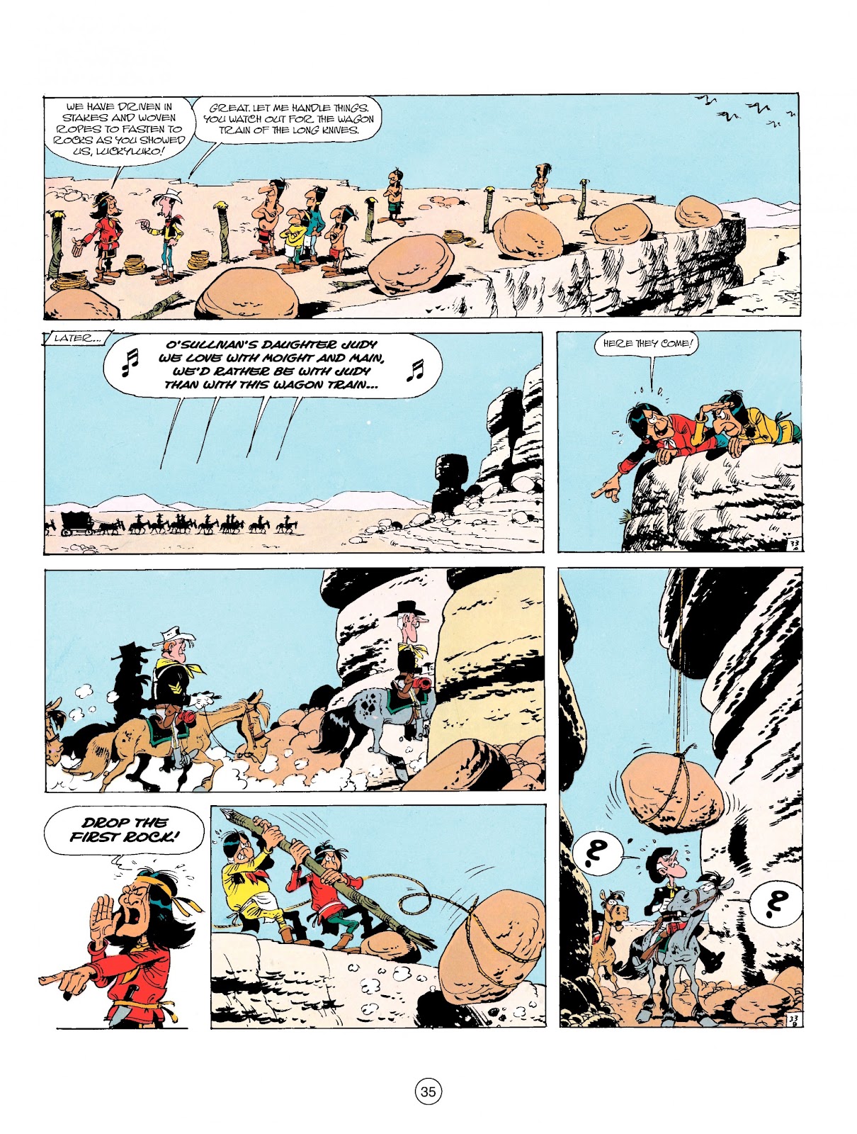A Lucky Luke Adventure Issue #17 - Page 35