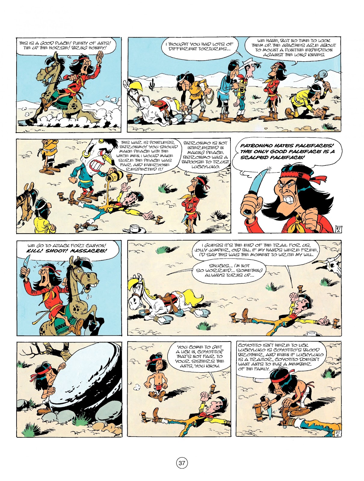 A Lucky Luke Adventure Issue #17 - Page 37