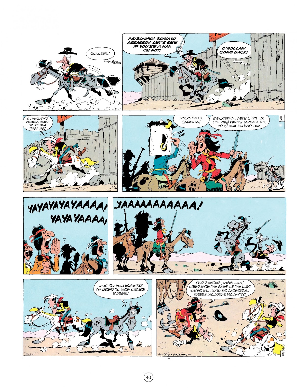 A Lucky Luke Adventure Issue #17 - Page 40