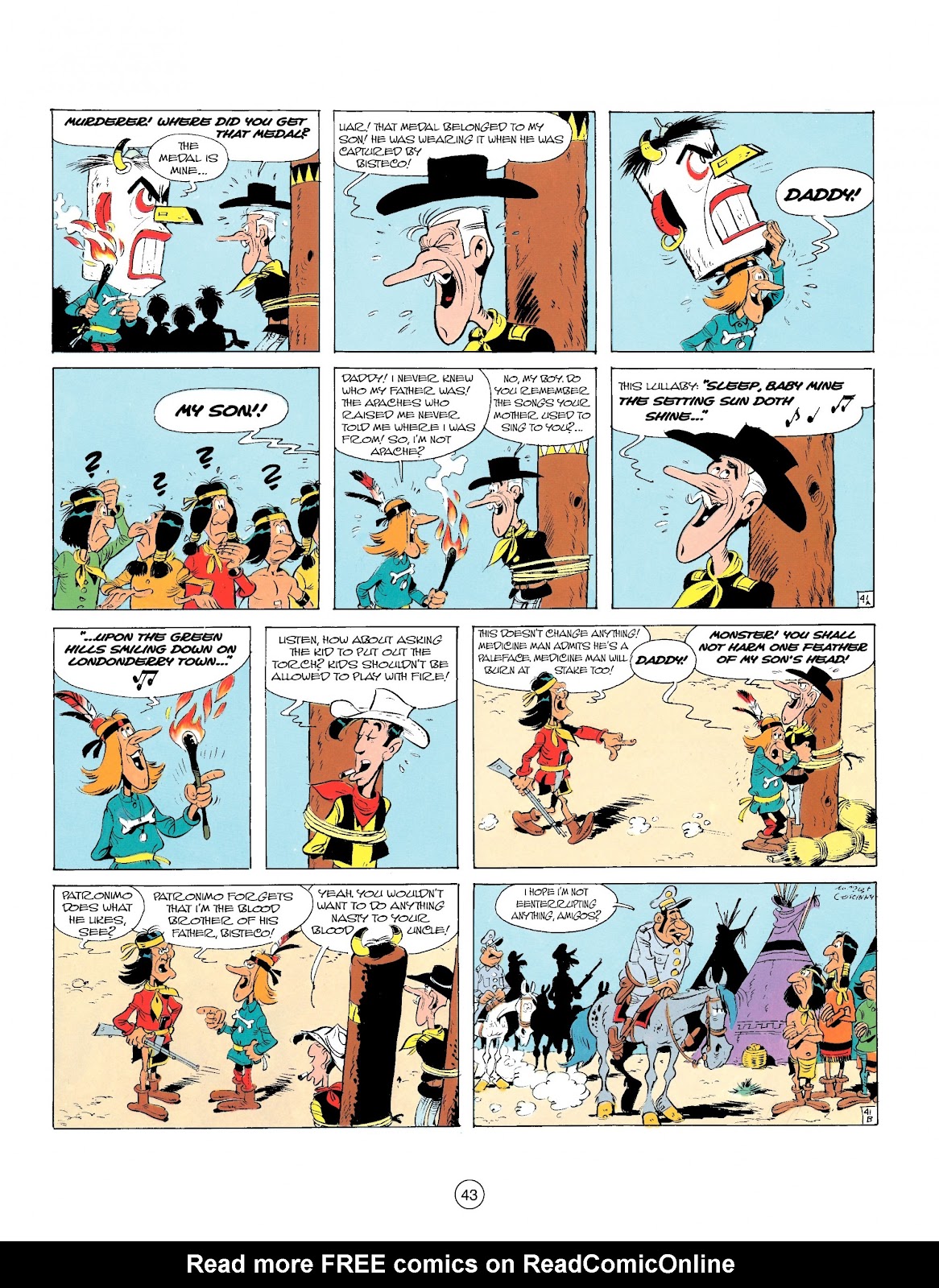 A Lucky Luke Adventure Issue #17 - Page 43