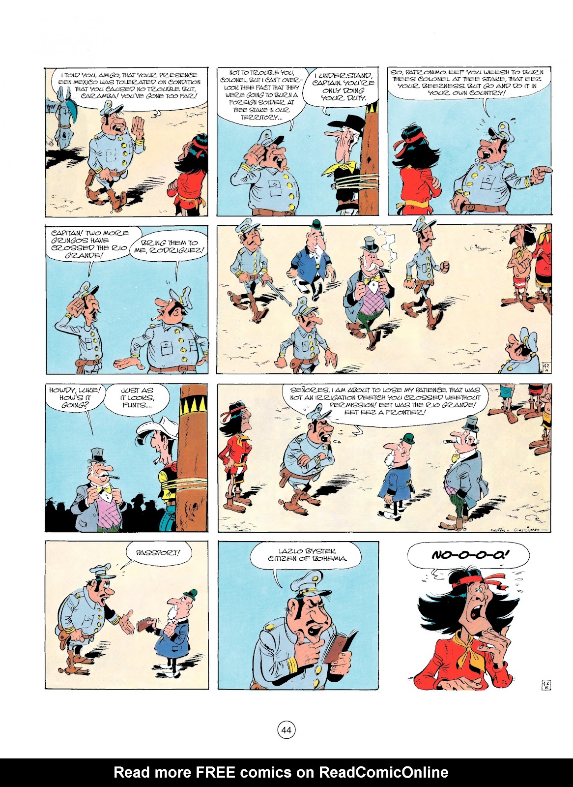 A Lucky Luke Adventure Issue #17 - Page 44