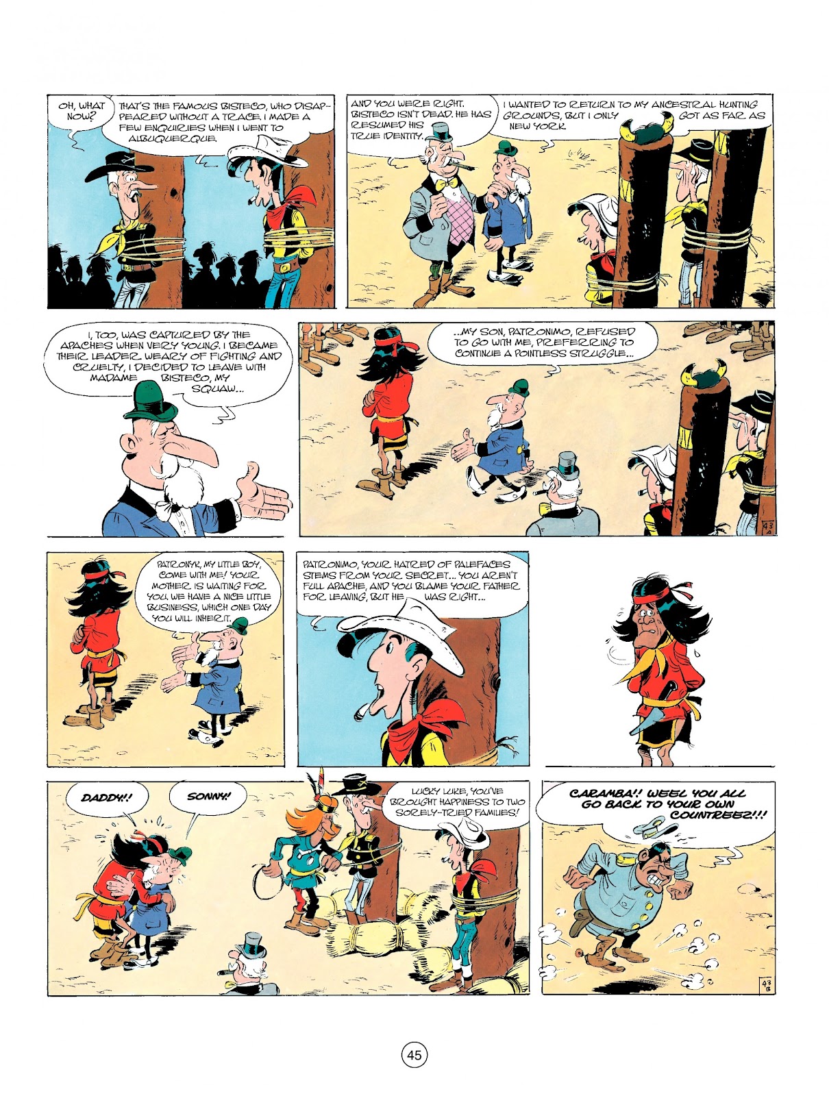 A Lucky Luke Adventure Issue #17 - Page 45