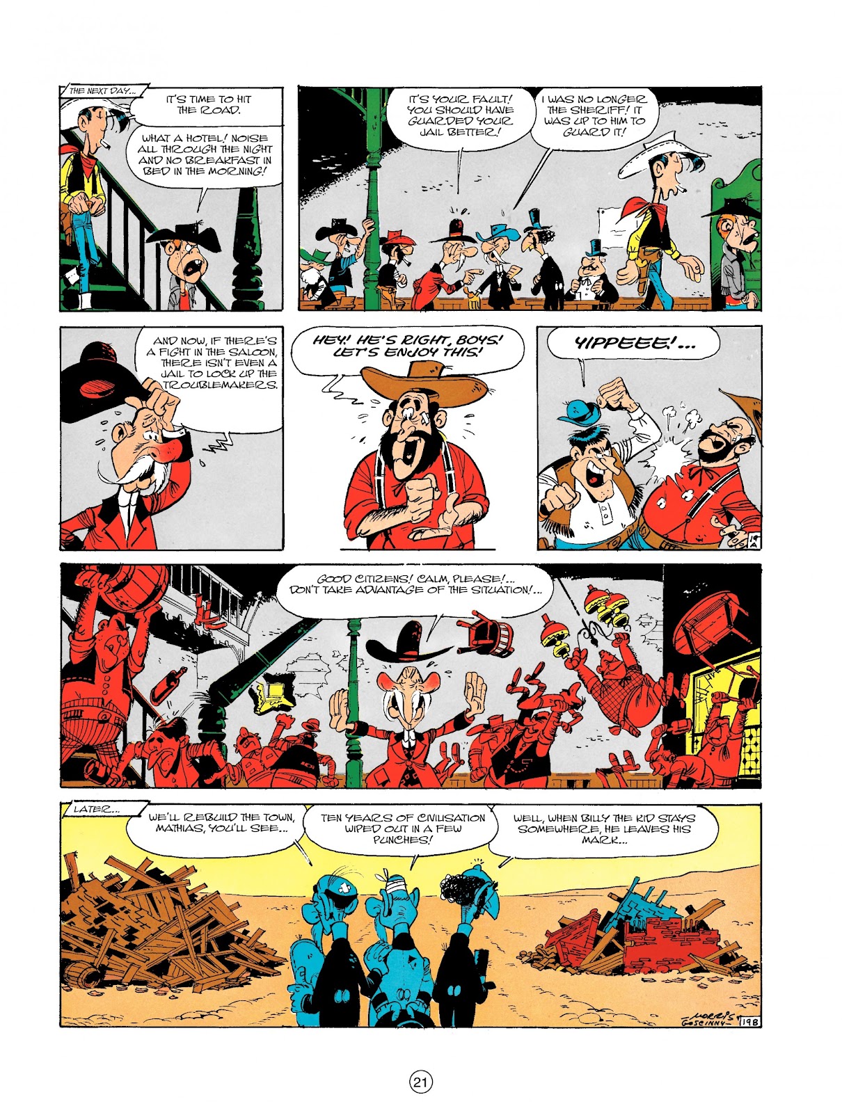 A Lucky Luke Adventure Issue #18 - Page 21