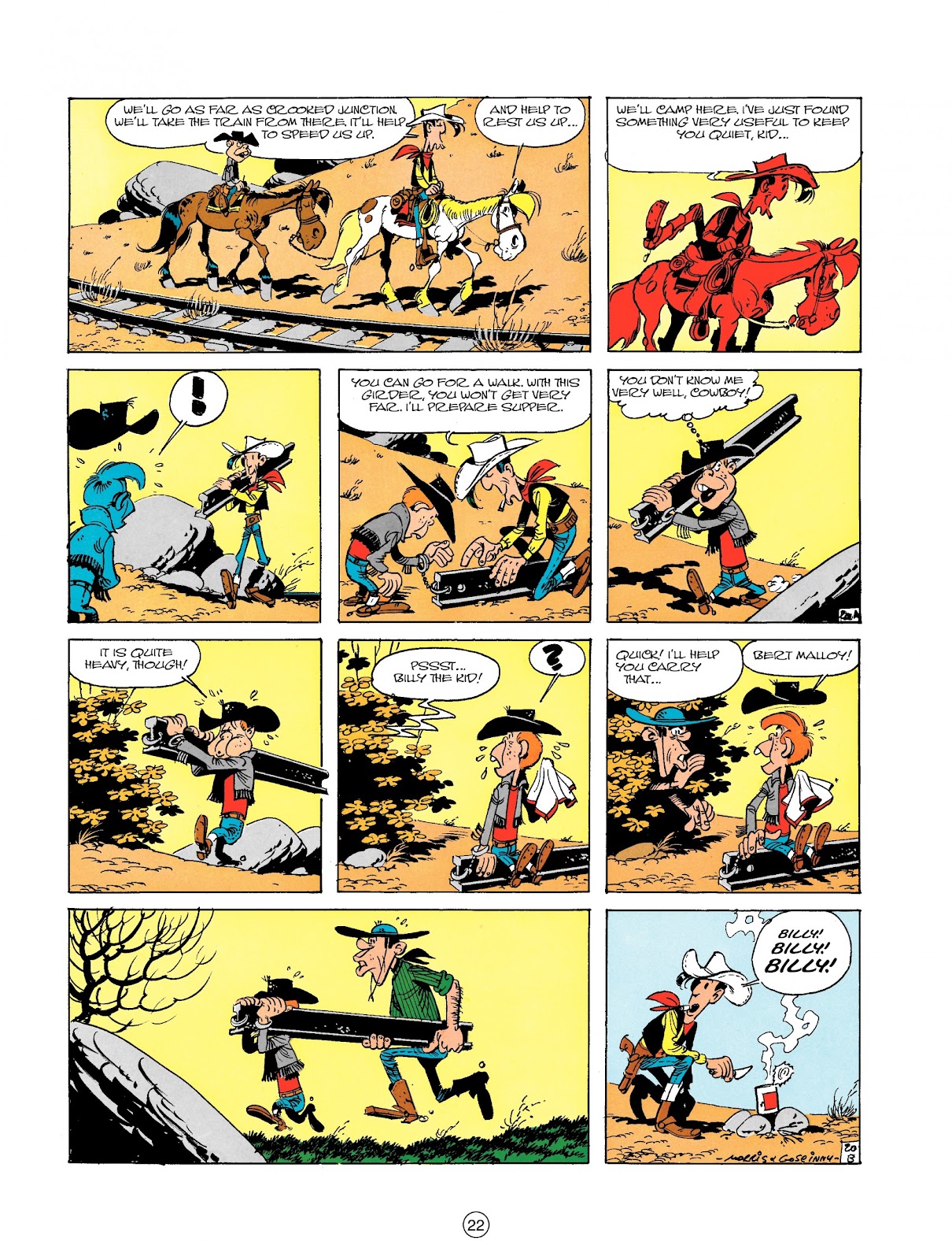 A Lucky Luke Adventure Issue #18 - Page 22