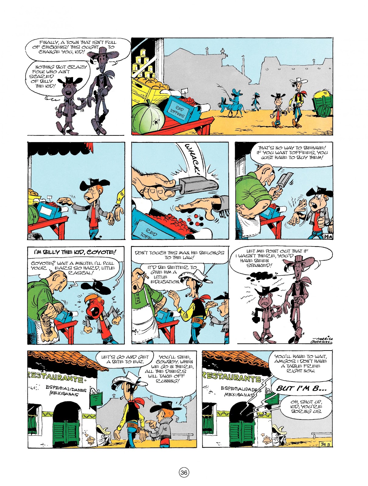 A Lucky Luke Adventure Issue #18 - Page 36