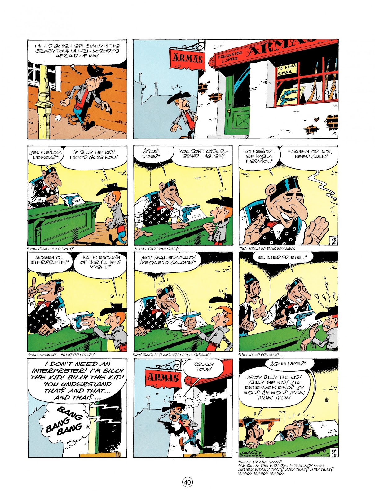 A Lucky Luke Adventure Issue #18 - Page 40