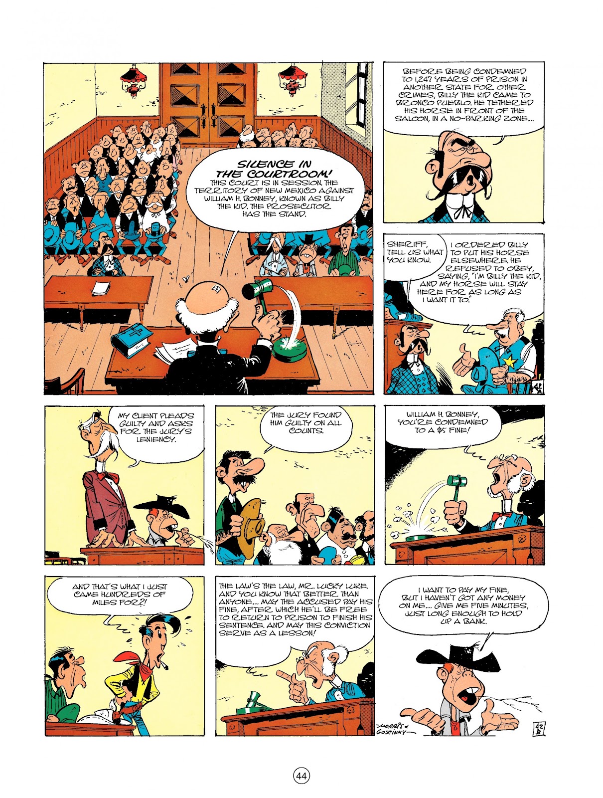 A Lucky Luke Adventure Issue #18 - Page 44