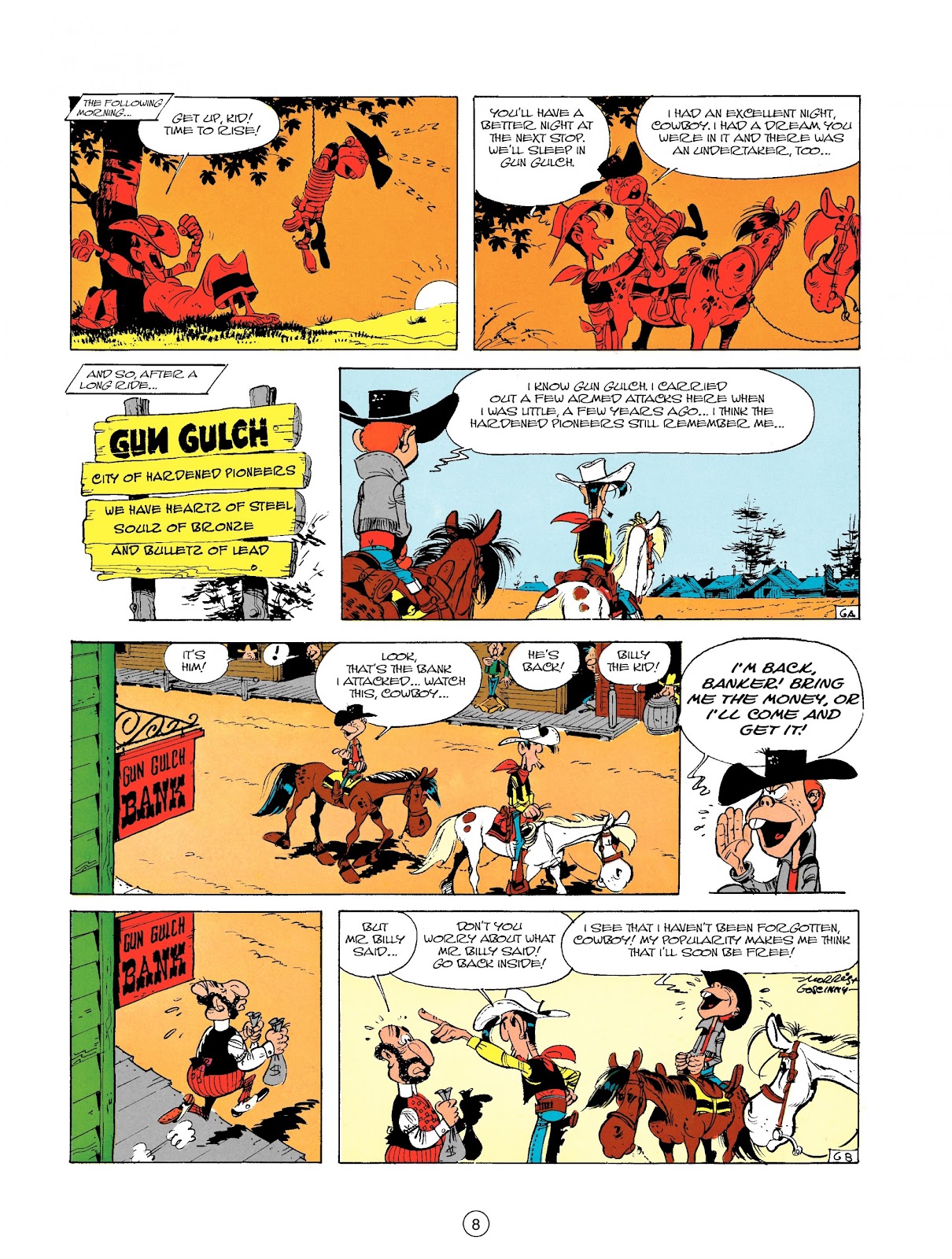 A Lucky Luke Adventure Issue #18 - Page 8