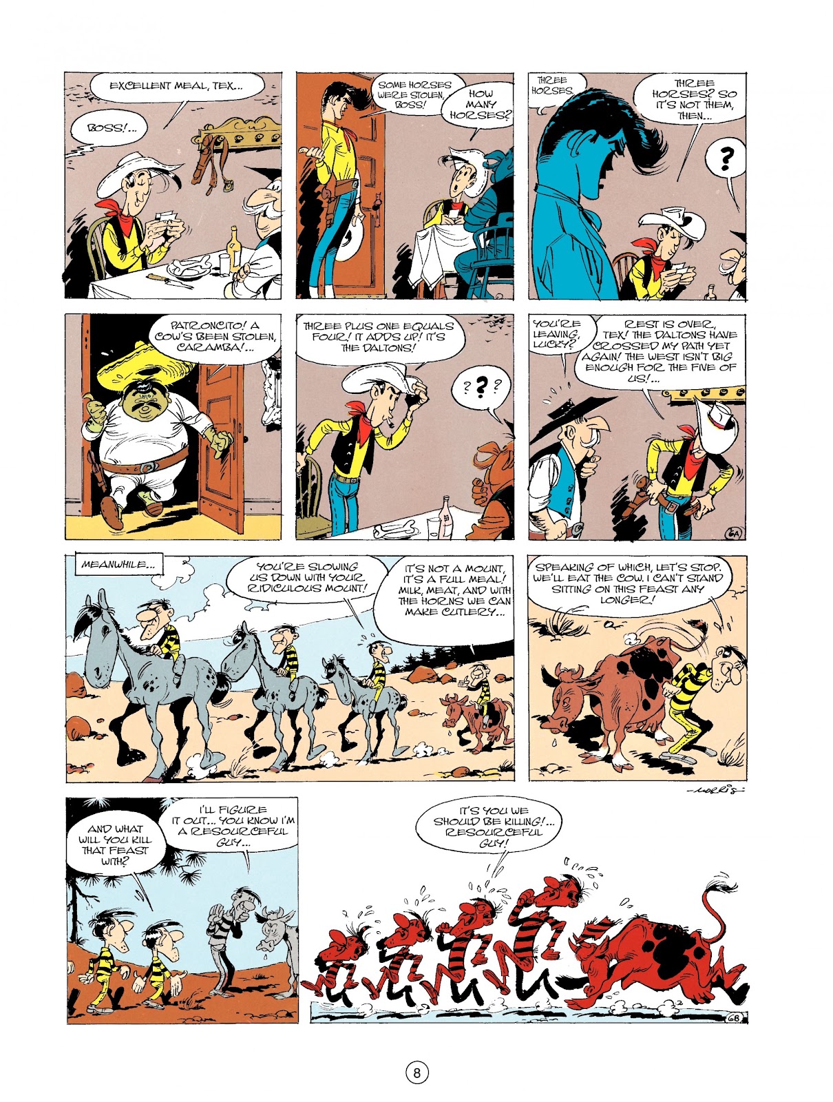 A Lucky Luke Adventure Issue #19 - Page 8