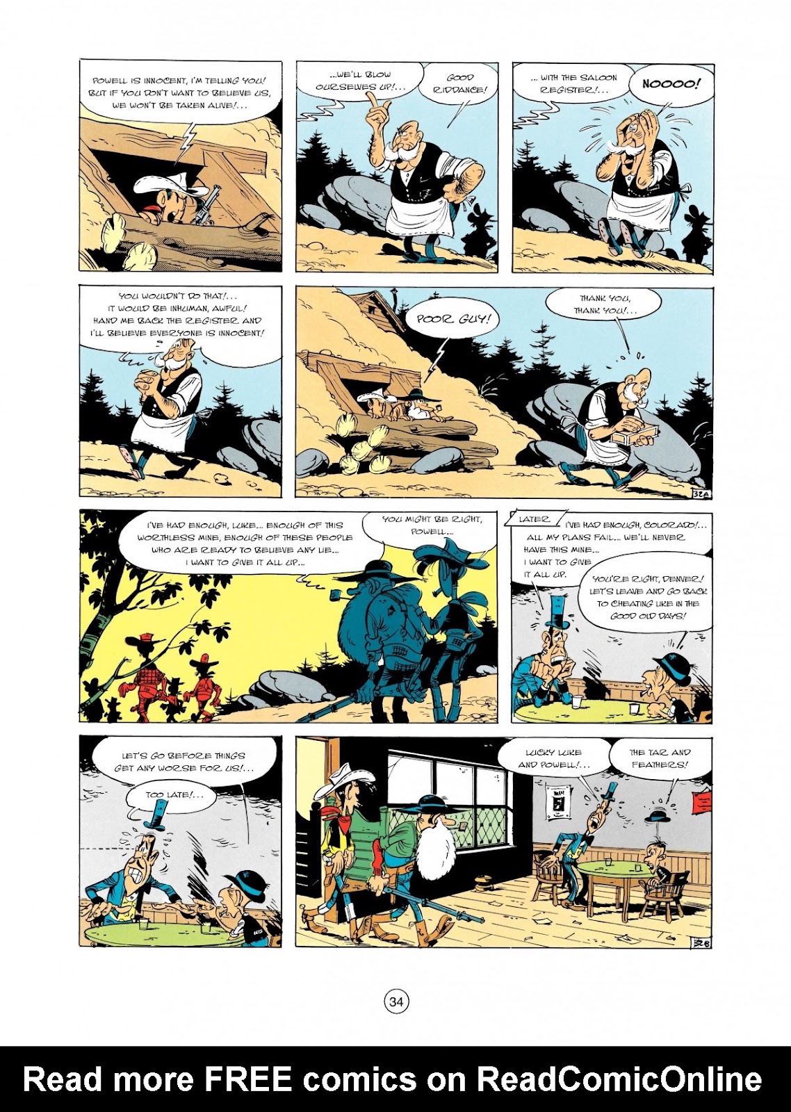 A Lucky Luke Adventure Issue #2 - Page 36