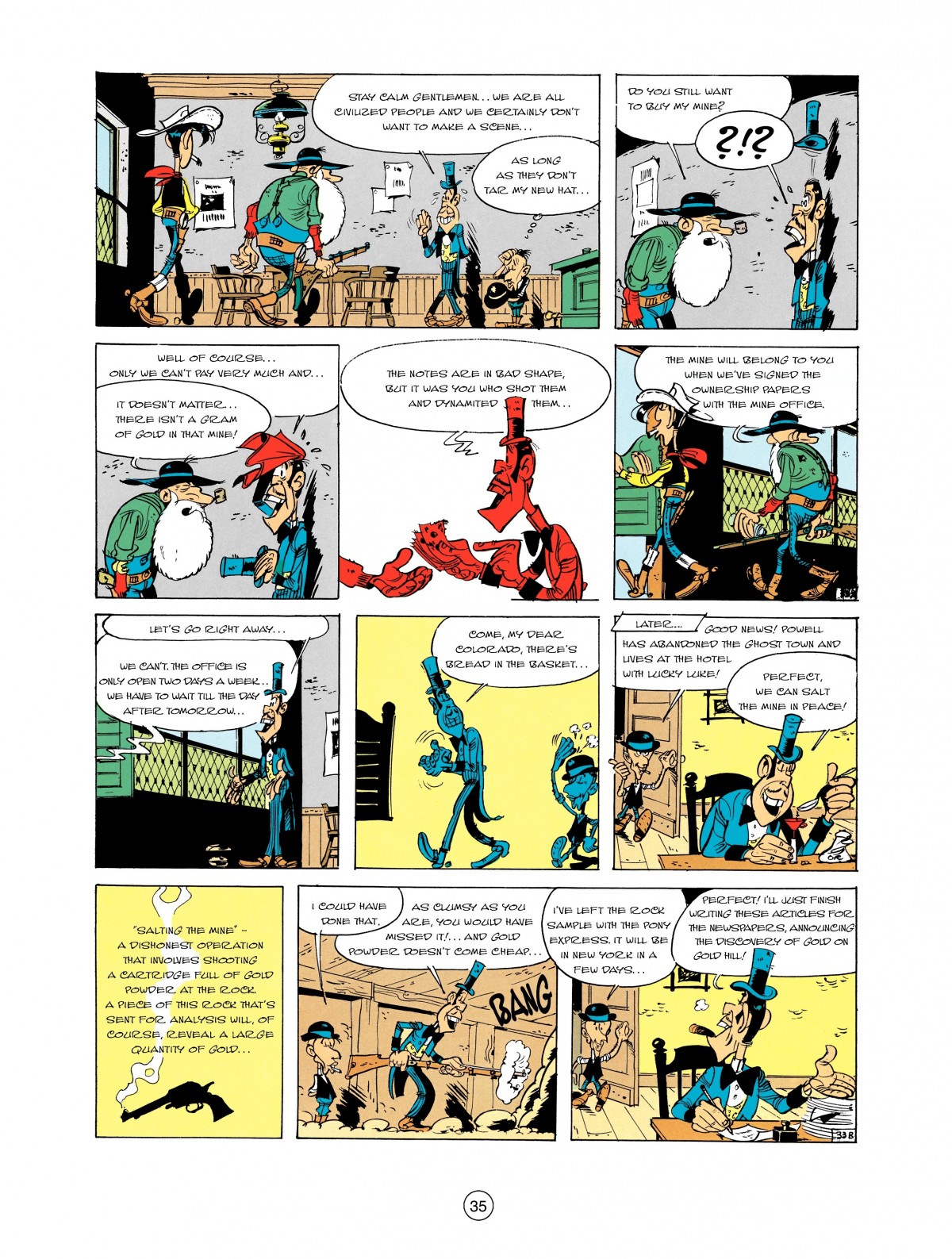 A Lucky Luke Adventure Issue #2 - Page 37