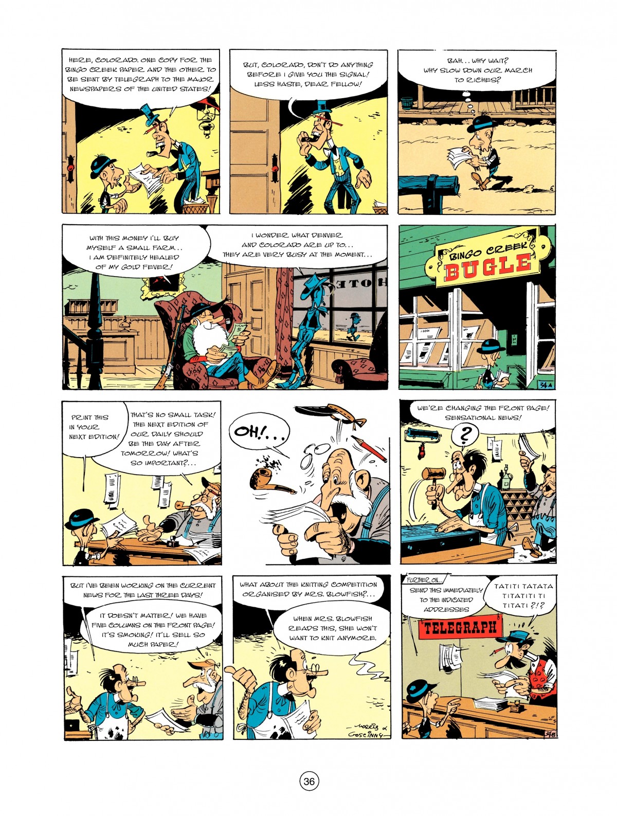 A Lucky Luke Adventure Issue #2 - Page 38