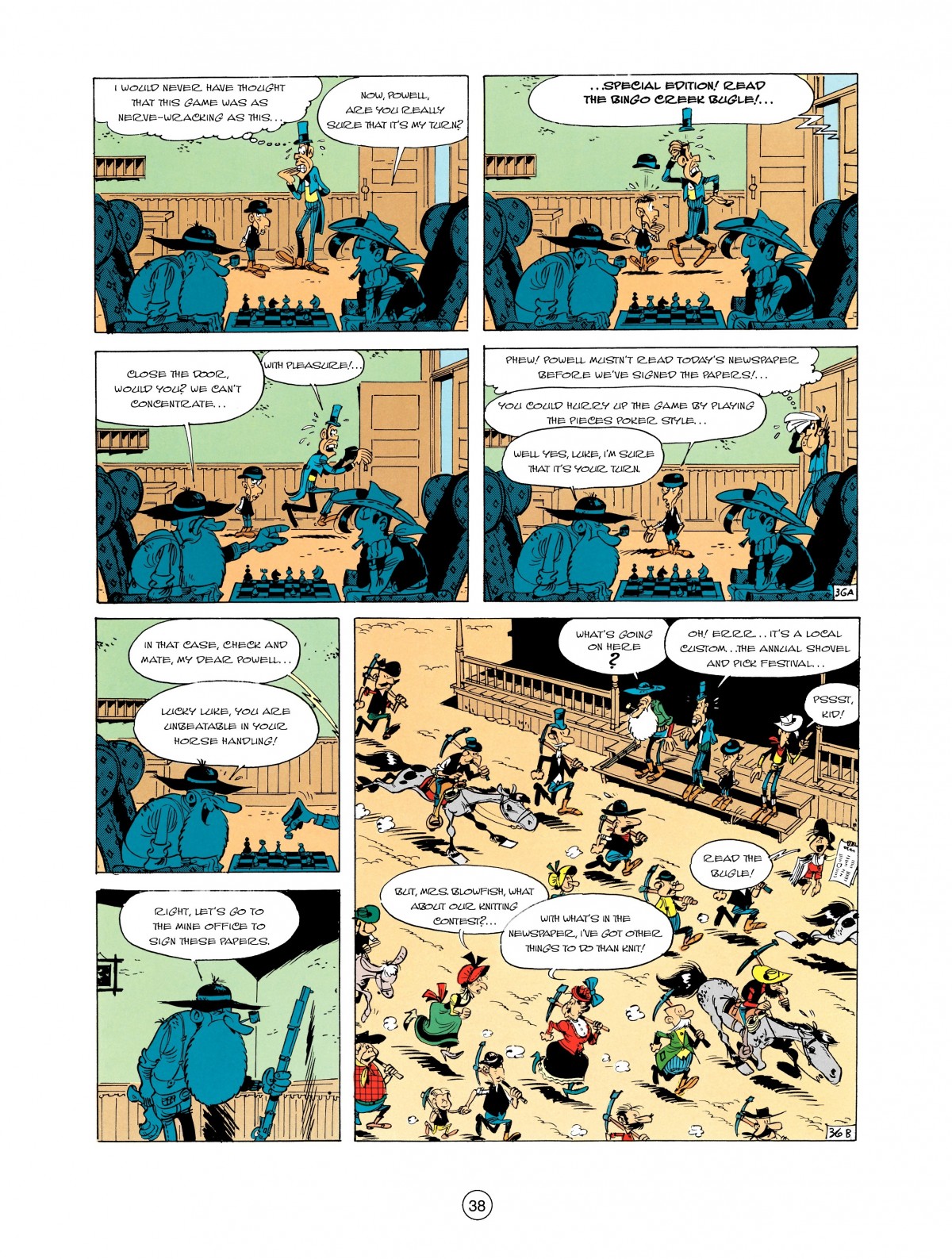 A Lucky Luke Adventure Issue #2 - Page 40