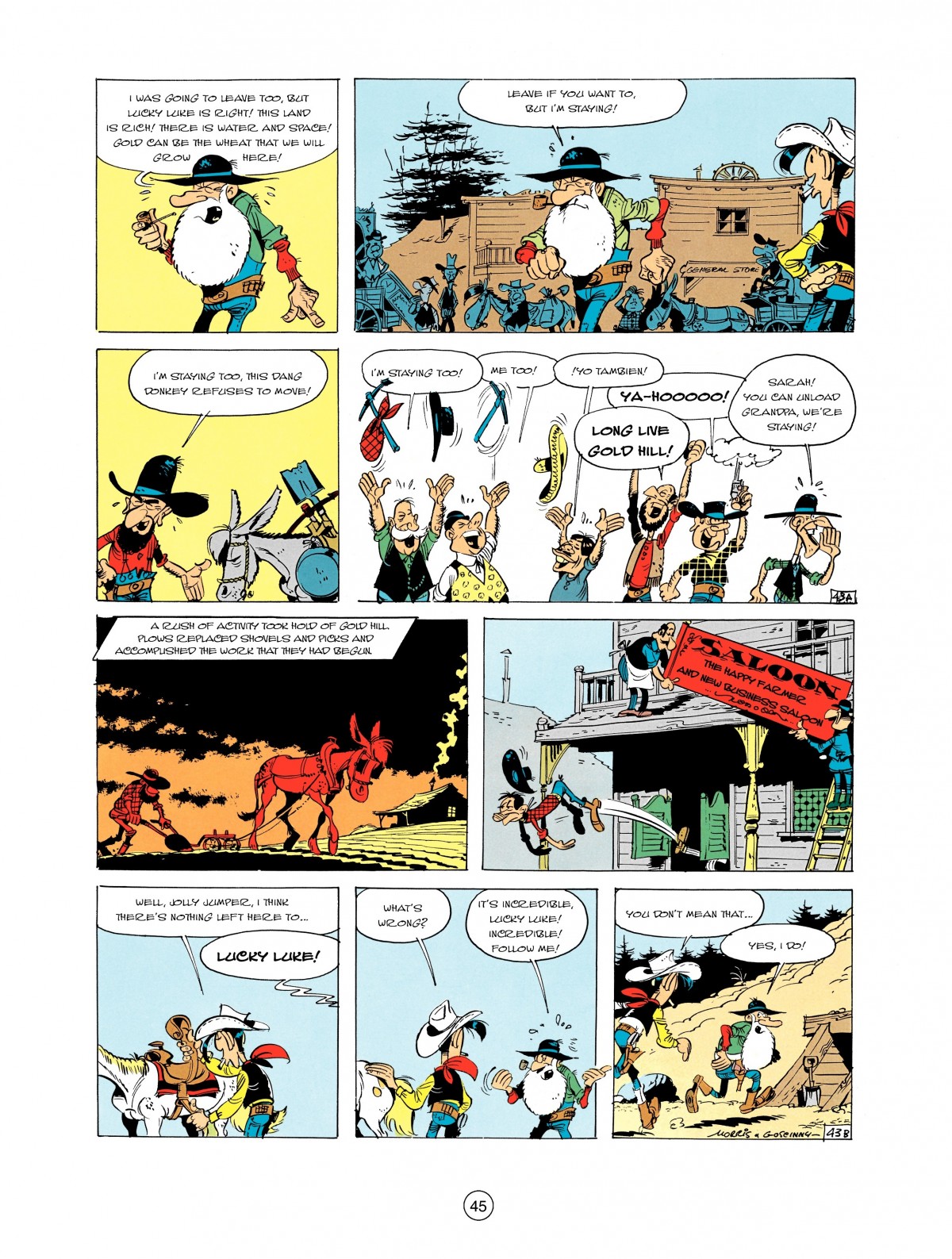 A Lucky Luke Adventure Issue #2 - Page 47
